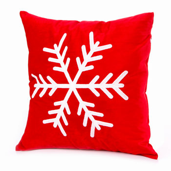 Poduszka dekoracyjna, Classic Christmas, czerwona - Empik