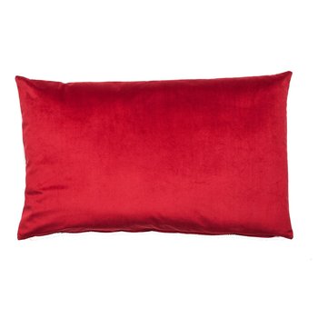 Poduszka dekoracyjna MACODESIGN Red Heard, bordowa, 40x65 cm - MacoDesign
