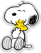 Poduszka dekoracyjna welwetowa Snoopy SNO235041 38 x 30 cm