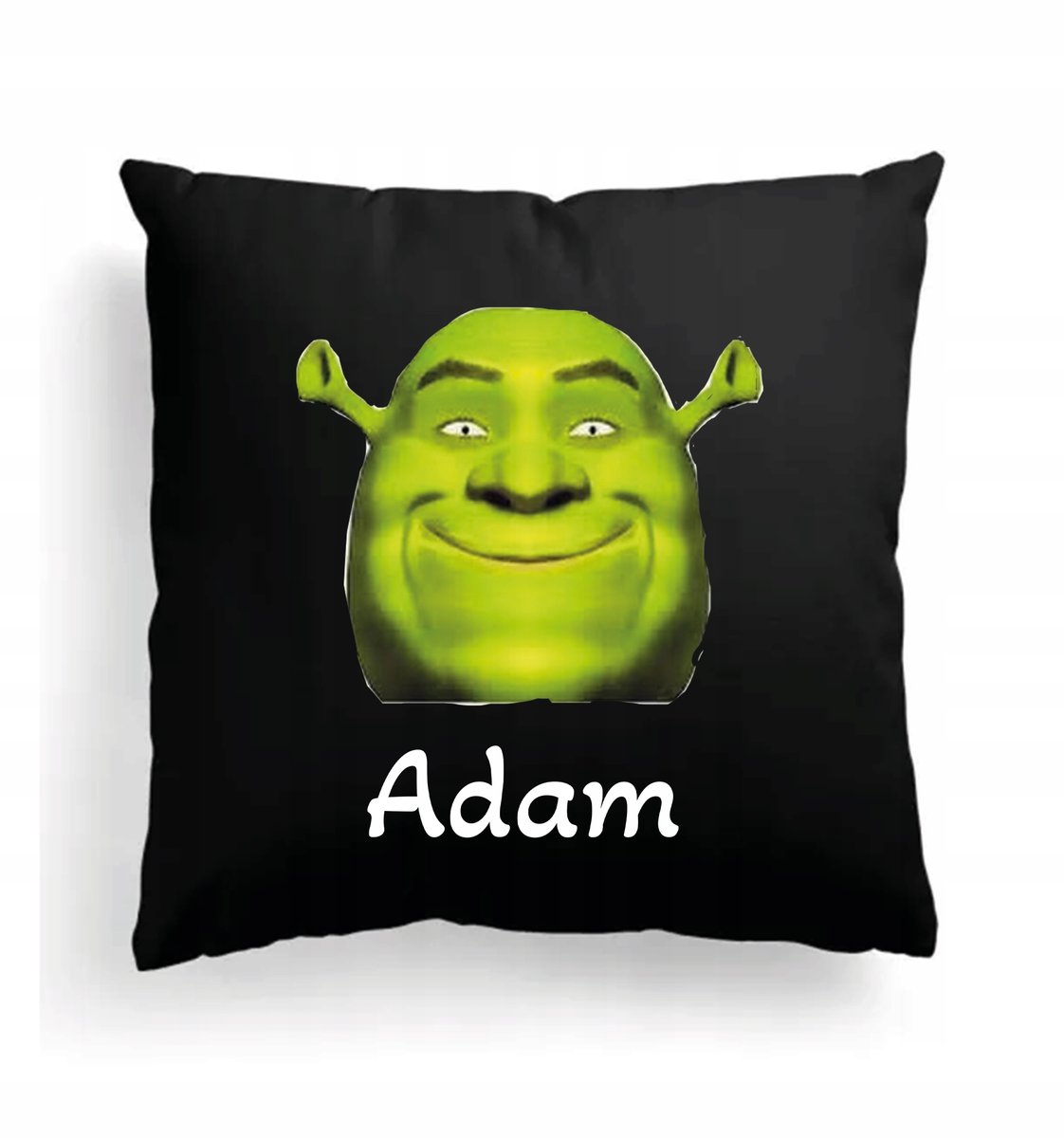 Poduszka Dekoracyjna Z Nadrukiem Shrek Osioł Twarz mem +IMIĘ #17 ...