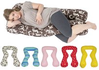 poduszka dla kobiet w ciąży, uniwersalna,duża,komfortowa, poduszka dla kobiet w ciąży, uniwersalna,duża,komfortowa, (wzór: szare karo)