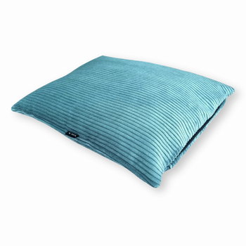Poduszka dla psa ze sztruksu MOLLY, 100x80 cm, Turkus - 4L Textil