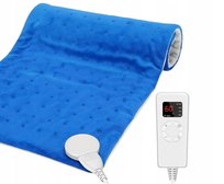 Poduszka grzewcza RIOGOO elektryczna niebieska