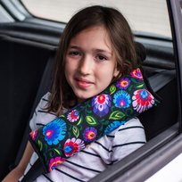 Poduszka i Nakładka na pas bezpieczeństwa 2w1