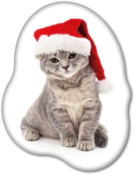 Poduszka Kształtka Bożonarodzeniowa, Kot, Święta, Podi-118 - Carbotex