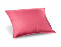 Poduszka mieszanka puchowa 50x60 róż Comfort 600 g naturalny wsad 100% bawełna Inlet AMW