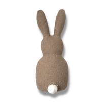 Poduszka minimalistyczny  Zając boucle beżowy