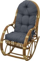 Poduszka na fotel bujany wiklinowy 130x50