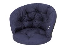 Poduszka na fotel ogrodowy rattanowy, Amanda Standard, Granatowy Oxford