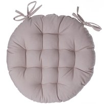 Poduszka na krzesło ATMOSPHERA, beżowa, 38 cm