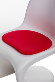 Poduszka na krzesło INTESI Balance, czerwona, 35x40 cm - Intesi