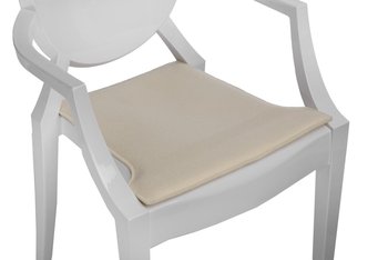 Poduszka na krzesło INTESI Royal, ecru, 42x44 cm - Intesi