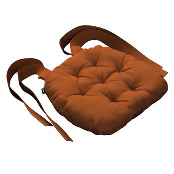 Poduszka na krzesło Marcin, rudy, 40 x 37 x 8 cm, Cotton Panama - Dekoria