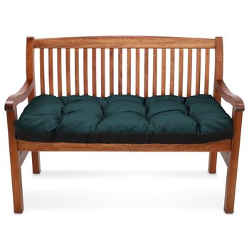 Poduszka na ławkę na zewnątrz, poduszka na paletę 100x50 cm - poduszki  do mebli ogrodowych zielona - Amazinggirl