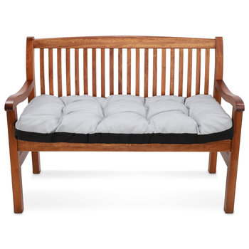 Poduszka na ławkę na zewnątrz, poduszka na paletę 40 x 120 cm - poduszki  do mebli ogrodowych jasnoszary - Amazinggirl