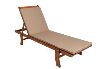 Poduszka na leżak, beżowa, 190x60x4cm, poduszka na leżak ogrodowy, poduszka płaska, poduszka ogrodowa, poduszka na fotel/ Setgarden - Inny producent (LIN)