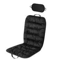 Poduszka na siedzenie samochodowe z ogrzewaniem czarne