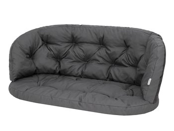 Poduszka na sofę ogrodową rattanową, Amanda Standard, Grafitowy Oxford - HobbyGarden