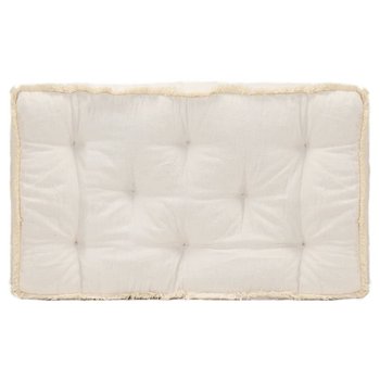 Poduszka na sofę z palet, beżowa, 73x40x7 cm - vidaXL