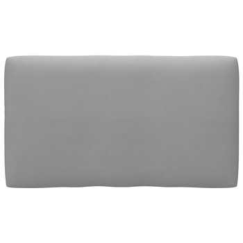 Poduszka na sofę z palet, szara, 70x40x12 cm - vidaXL
