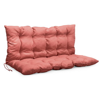 Poduszka ogrodowa 100 x 120 cm na ławkę, huśtawkę w kolorze różowym - Postergaleria