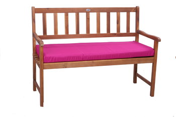 Poduszka ogrodowa 150x50x7cm, poduszka na ławkę, czerwona, poduszka na meble ogrodowe, płaska poduszka, siedzisko na ławkę, poduszka zewnętrzna/ Setgarden - Inny producent