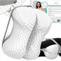 PODUSZKA ORTOPEDYCZNA MIĘDZY KOLANA DO SPANIA KLIN POD NOGI PIANKA MEMORY