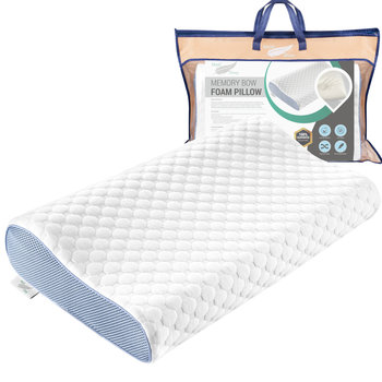 Poduszka ortopedyczna profilowana termoplastyczna, medyczna. Poduszka ortopedyczna do spana od Medi Sleep z pianki pamięciowej tzw. MEMORY, pianki leniwej - Medi Sleep