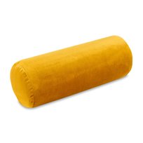 Poduszka pod kark z pianki wiskoelastycznej 40x15 cm - poduszka w kształcie rolki velvet