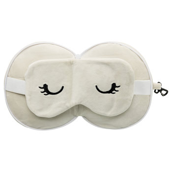 Poduszka Podróżna Składana, REBEL Unicorn, Jasnoszary - Empik