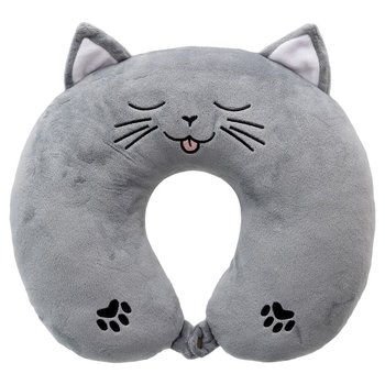 Poduszka Podróżna, Travel, Kotek, Szary - Empik