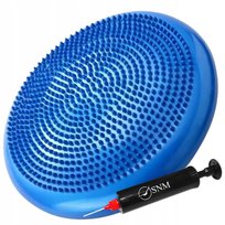 Poduszka Sensoryczna Rehabilitacyjna Sensomotoryczna Jeżyk Dysk do Ćwiczeń Niebieska