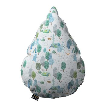 Poduszka Sweet Drop z minky, 55x15x35cm, Magic Collection - Yellow Tipi