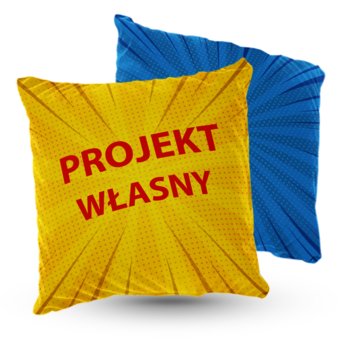 Poduszka welur własny projekt - 5made