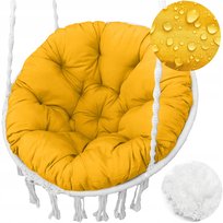 PODUSZKA WODOODPORNA 100cm NA HUŚTAWKĘ BOCIANIE GNIAZDO - żółta