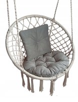 Poduszki HAMAK KRZESŁO BRAZYLIJSKIE szara domogród