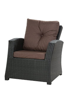 Poduszki na fotel ogrodowy, 52x56x7cm+ 50x56cm., brązowy - Inny producent