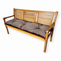 Poduszki na meble ogrodowe bez oparcia, 100x40 cm, Brąz