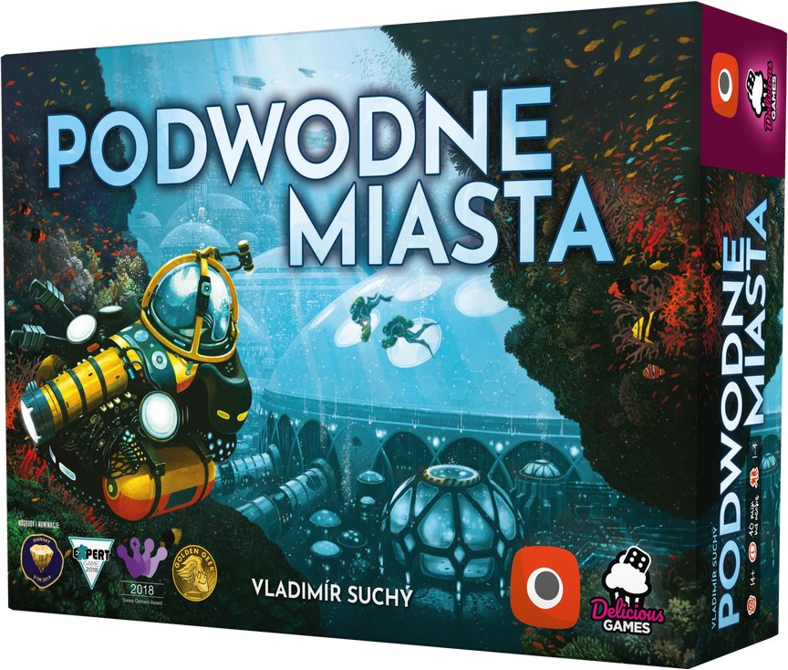 Podwodne Miasta, gra towarzyska, Portal Games