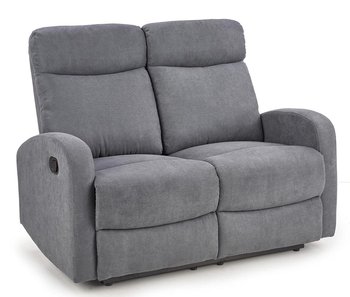 Podwójna sofa rozkładana ELIOR Bover 3X, popielata, 100x128x158 cm - Elior
