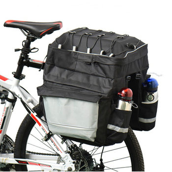 Podwójna torba / sakwa rowerowa na bagażnik - Hedo