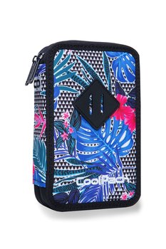 Podwójny piórnik szkolny Coolpack Jumper 2 z wyposażeniem, ALOHA BLUE, B66048 - CoolPack