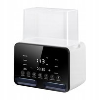 PODWÓJNY PODGRZEWACZ DO BUTELEK LCD STERYLIZATOR PAROWY POKARMU ŻYWNOŚĆ 7w1
