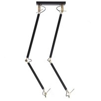 Podwójny stelaż do lampy zwisowej Zyta AZ4191 Azzardo regulowany czarny