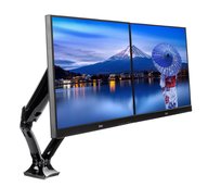 Podwójny uchwyt do monitora ze sprężyną gazową IIYAMA DS3002C-B1