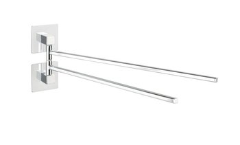 Podwójny wieszak na ręczniki QUADRO, Turbo-Loc, WENKO - WENKO