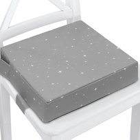 Podwyższenie do krzesła dla dziecka 32x32x8 cm - Poduszka podwyższająca dla dzieci, booster seat, poduszka na krzesło do karmienia, siedzisko dla malucha przy stole, poduszka na krzesło i fotelik dziecięcy 