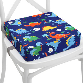 Podwyższenie do krzesła dla dziecka 32x32x8 cm - Poduszka podwyższająca dla dzieci, booster seat, poduszka na krzesło do karmienia, siedzisko dla malucha przy stole, poduszka na krzesło i fotelik dziecięcy  - Amazinggirl