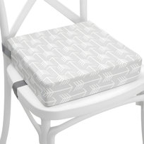 Podwyższenie do krzesła dla dziecka 33x33x8 cm - Poduszka podwyższająca dla dzieci, booster seat, poduszka na krzesło do karmienia, siedzisko dla malucha przy stole, poduszka na krzesło i fotelik dziecięcy 