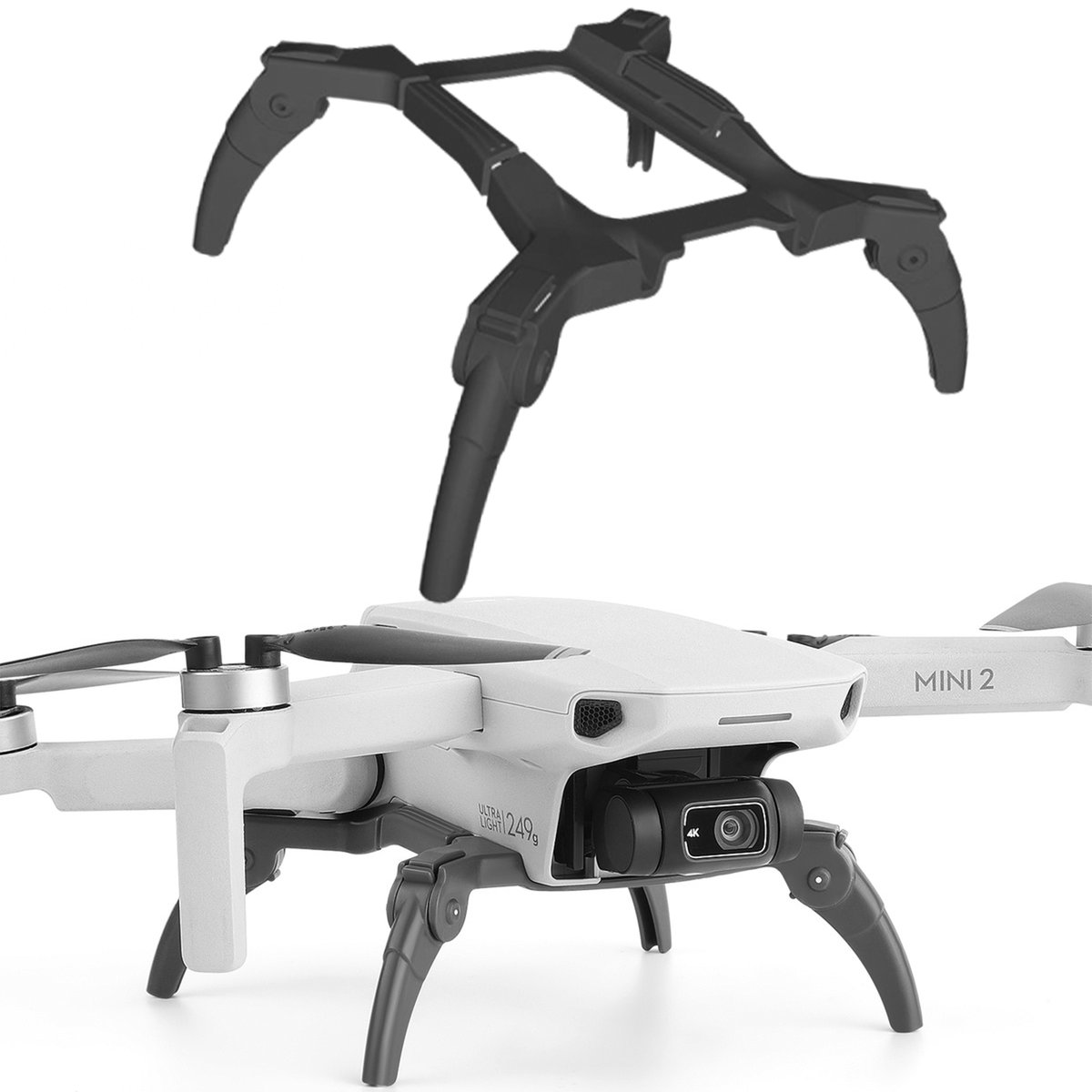 Zdjęcia - Części zamienne do dronów i modeli RC Sunnylife Podwyższenie Podwozia  Do Dji Mini 2/Mini Se/Mini  Lg380 (Szare)